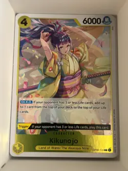 OP06-104 Kikunojo English R One Piece TCG Card Game - Image 1
