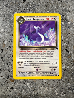 Pokemon TCG Cards Dark Dragonair 33/82 Team Rocket Uncommon - Image 1