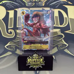 One Piece Card Game TCG Monkey D. Luffy OP07-109 SR Illustration Box Vol. 3 - Image 1