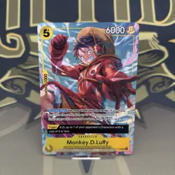 One Piece Card Game TCG Monkey D. Luffy OP07-109 SR Illustration Box Vol. 3 - Image 2