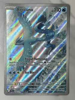 Pokemon TCG Articuno 161/159 Journey Together Illustration Rare - Near Mint - Image 1