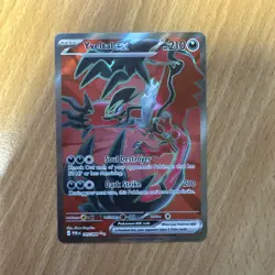 Yveltal EX 105/088 XY Ultra Rare Full Art Holo 210 HP Darkness Pokemon TCG - Image 2