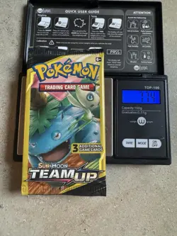 HEAVY 7.74g - Pokemon Team Up 3 Card Booster Pack - Image 1