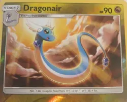 Dragonair 149/236 Reverse Holo Unified Minds - Uncommon Pokemon Card NM - Image 2