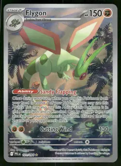 2025 Flygon - 101/094 Illustration Rare Holo NM ME02: Phantasmal Flames Pokemon - Image 1