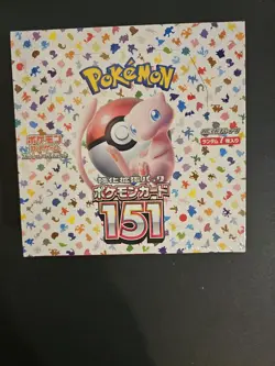 151 Booster Box Japanese Factory Sealed Packs Pokemon TCG: Scarlet & Violet 4521329346038 - Image 1