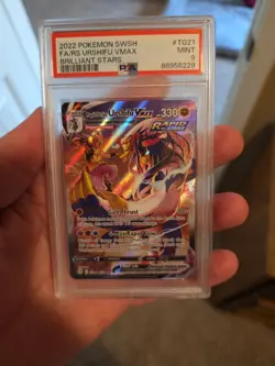 Pokemon Urshifu VMAX Rapid Strike PSA 9 - Image 1