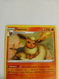 Flareon 026/185 Vivid Voltage - Rare Pokemon Card NM - Image 2