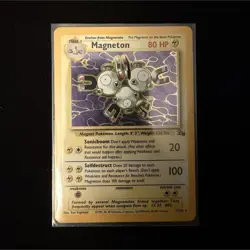 The Pokemon Company Magneton 11/62 Fossil Holo Rare Unlimited English HP80 - Image 1