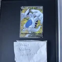 Lugia V - Full Art -Silver Tempest, Ultra Holo Rare, NM/M, 185/195 (Pokemon TCG) - Image 1