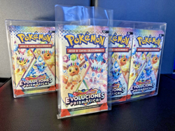 1x ~ESP~ SPANISH Prismatic Evolutions Pokemon Booster Factory Sealed Unweighed - Image 2