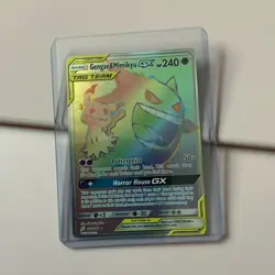 Pokemon Gengar & Mimikyu GX TAG TEAM Secret Rare Holo Team Up 186/181 EN - Image 1