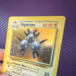 Wizards of the Coast Magneton Base Set 9/102 Holo Rare Unlimited English HP60 - Image 3