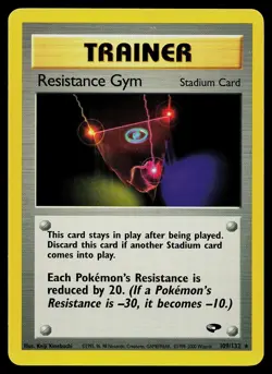 Pokemon Card - Resistance Gym Gym Challenge 109/132 Rare - Image 1