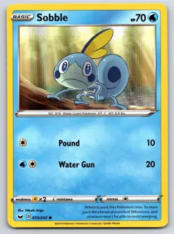 Sobble 055/202 Holo Promo Miscellaneous Cards & Products Pokemon Holo LP - Image 1