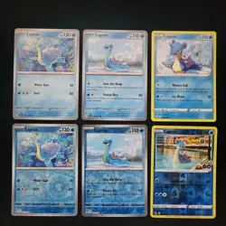 Pokemon Lapras x11 Card Lot Bundle - Image 1