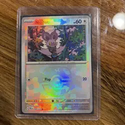 Noibat 090/131 Master Ball Reverse Holo Prismatic Evolutions Pokemon Card NM - Image 1