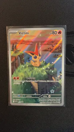 Victini 208 Holo Promo Scarlet & Violet Promo Pokemon Near Mint - Image 1