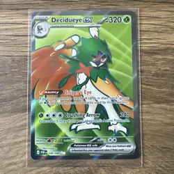 Pokemon TCG Decidueye ex 100/088 Evolutions Ultra Rare Holo English 2023 320 HP - Image 1