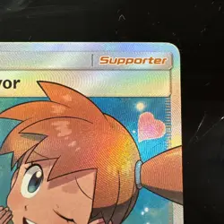 Pokemon TCG Misty's Favor 235/236 SM-Unified Minds Full Art Secret Rare LP - Image 4