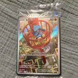 Pokemon Company Pokemon TCG Riolu 010 Holo Mega Evolutions Promo - Image 1
