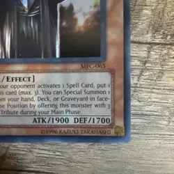 Yu‑Gi‑Oh! Skilled Dark Magician MFC‑065 1st Edition – Near Mint - Image 2