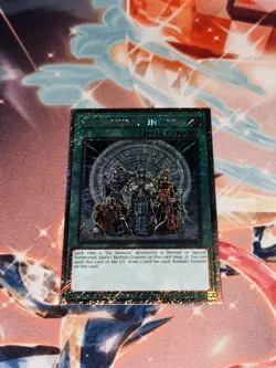Yugioh - Six Samurai United RA03-EN054 1st Edition Platinum Secret Rare NM - Image 2