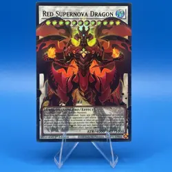 Red Supernova Dragon (Extended Art) 1st Edition - BLGG-EN139 - Ultra Rare YuGiOh - Image 1