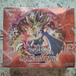 New and Sealed x 1 25th Anniversary: Pharaoh's Servant Booster Box Yu-Gi-Oh Boos - Image 1