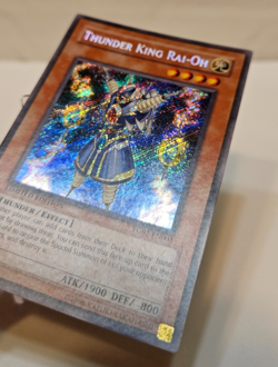 Thunder King Rai-Oh YG02-EN001 Secret Rare Limited Edition Yugioh 2005 - Image 2
