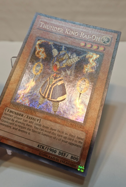 Thunder King Rai-Oh YG02-EN001 Secret Rare Limited Edition Yugioh 2005 - Image 3