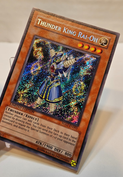 Thunder King Rai-Oh YG02-EN001 Secret Rare Limited Edition Yugioh 2005 - Image 4