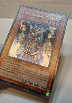 Thunder King Rai-Oh YG02-EN001 Secret Rare Limited Edition Yugioh 2004 - Image 3