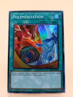 Yugioh Polymerization RA03-EN051 Super Rare 1st Ed NM - Image 1