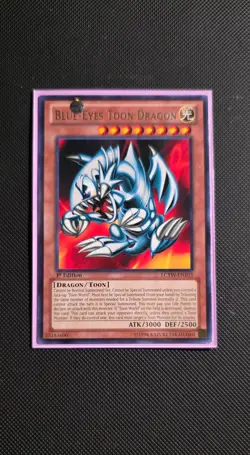 Yugioh Blue-Eyes Toon Dragon LCYW-EN103 1st Edition - Image 1
