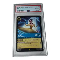 Disney Lorcana EN 1 The First Chapter Belle - Strange but Special #142 PSA 10 - Image 1
