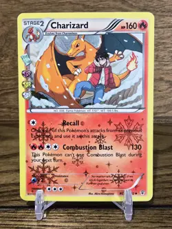 Pokemon Card TCG Charizard RC5/RC32 Holo Card Radiant Collection Generations LP - Image 1