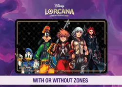 Disney Lorcana Playmat - Kingdom Hearts - Game - Artwork - TCG - Custom Playmat - Image 1
