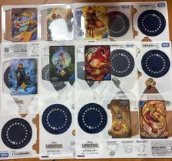 Disney Lorcana Japan Exclusive Lore Counter Complete Set 6 Sheets Promo - Image 1