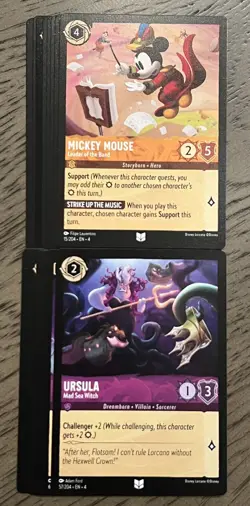 Disney Lorcana Ursula's Return - UNCOMMON NON FOIL - Complete Your Set! - Image 1