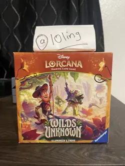 Disney Lorcana: Wilds Unknown Illumineer's Trove Box *NEW* SHIP FAST! - Image 1