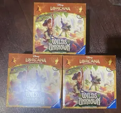 Disney Lorcana: Wilds Unknown Illumineer's Trove Box Brand New Sealed - Image 1
