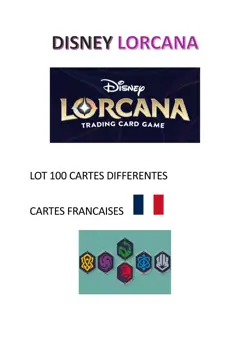 Lot de 100 cartes Disney Lorcana - Image 2
