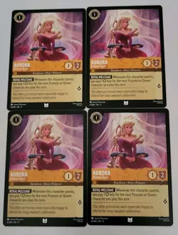 4x Disney Lorcana TCG - Fabled: Aurora (006/204) - Uncommon ' Near Mint - Image 1