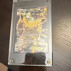 The Pokemon Company Pikachu EX XY124 XY Promo Holo Pokemon TCG Card - Image 1