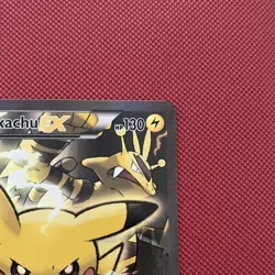 Pokemon Pikachu EX Holo Promo Card XY124 Basic 130HP Electric Type Pokemon TCG - Image 3
