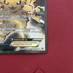 Pokemon Pikachu EX Holo Promo Card XY124 Basic 130HP Electric Type Pokemon TCG - Image 4