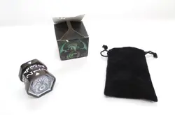 Metal MTG Magic the Gathering Life Counter Black Nickel White - Image 1