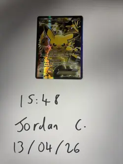 Pokemon Pikachu TCG EX XY124 Generations 2016 Black Star Promo Holo Card - Image 3