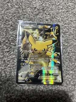 Pokemon Pikachu TCG EX XY124 Generations 2016 Black Star Promo Holo Card - Image 1